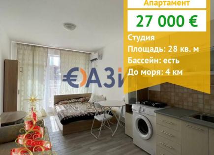 Appartement pour 27 000 Euro à Slantchev Briag, Bulgarie