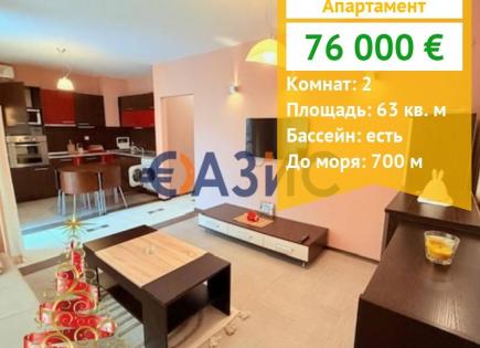 Apartamento para 76 000 euro en Sunny Beach, Bulgaria