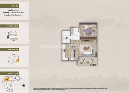 Apartment for 1 860 000 euro in Istanbul, Turkey