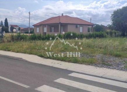 Terreno para 279 600 euro en Podgorica, Montenegro