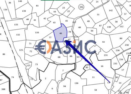 Terrain pour 68 000 Euro à Sozopol, Bulgarie