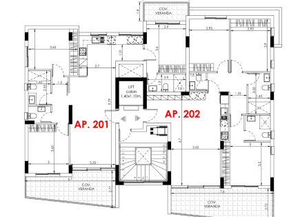 Apartment für 245 000 euro in Nikosia, Zypern
