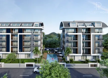 Wohnung für 183 000 euro in Alanya, Türkei