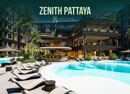 Flat for 205 000 euro in Pattaya, Thailand