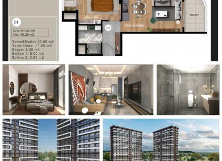 Appartement pour 33 000 Euro à Mersin, Turquie