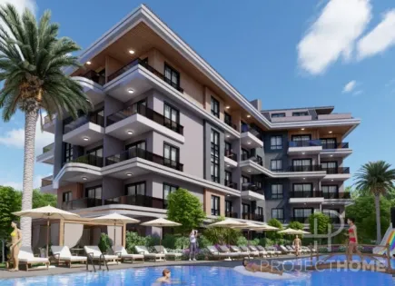 Wohnung für 118 500 euro in Alanya, Türkei