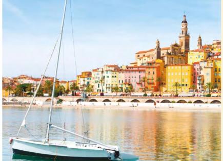 Wohnung für 440 000 euro in Menton, Frankreich