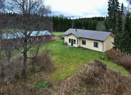 House for 40 000 euro in Tuusniemi, Finland
