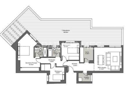 Penthouse für 270 000 euro in Spanien