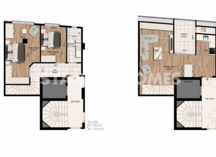 Attico per 289 000 euro a Istanbul, Turchia