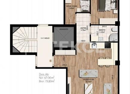 Penthouse für 304 000 euro in Istanbul, Türkei