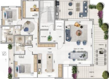 Penthouse for 2 220 000 euro in Haifa, Israel