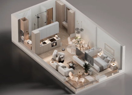 Appartement pour 171 600 Euro à Becici, Monténégro