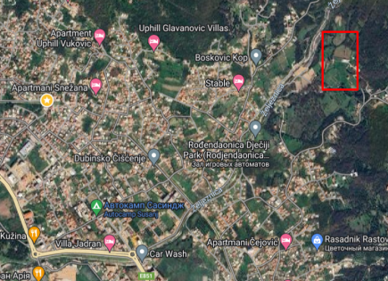 Terreno para 68 000 euro en Montenegro