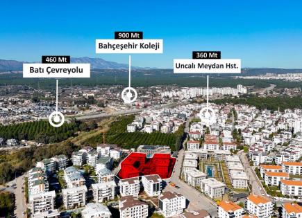 Wohnung für 1 700 euro pro Monat in Antalya, Türkei