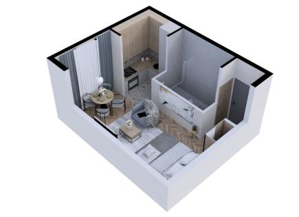 Piso para 67 787 euro en Budva, Montenegro
