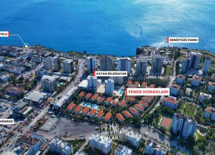 Villa para 6 500 euro por mes en Antalya, Turquia