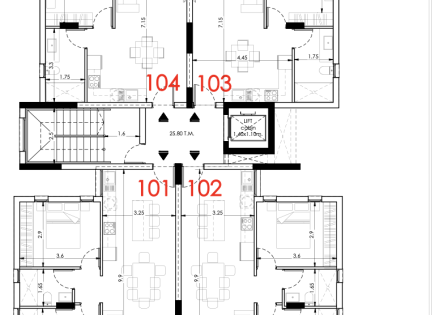 Apartment for 195 000 euro in Nicosia, Cyprus