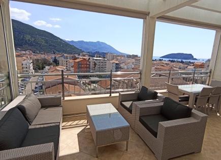 Penthouse for 450 000 euro in Budva, Montenegro