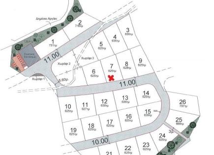 Grundstück für 210 000 euro in Limassol, Zypern
