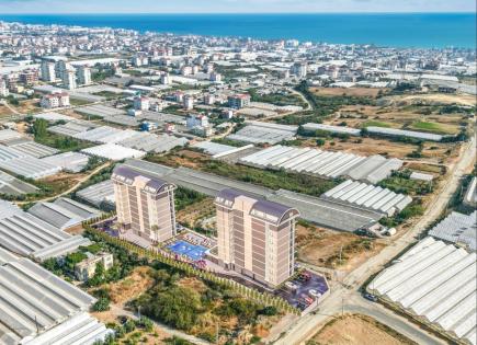 Appartamenti per 122 000 euro a Alanya, Turchia