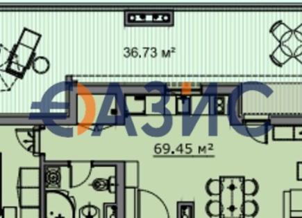 Apartment for 129 900 euro at Sunny Beach, Bulgaria