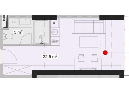 Wohnung für 37 566 euro in Batumi, Georgien