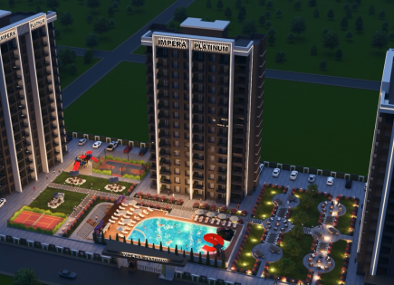 Flat for 63 000 euro in Mersin, Turkey
