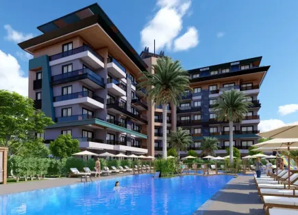 Apartment for 184 000 euro in Alanya, Turkey
