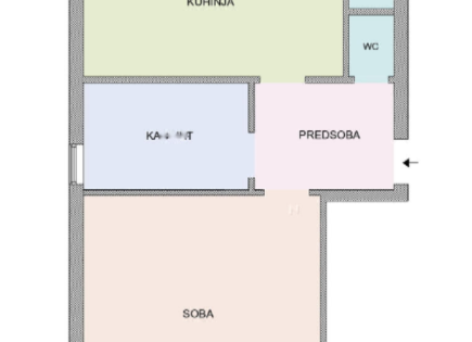 Wohnung für 199 000 euro in Ljubljana, Slowenien