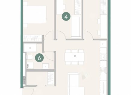 Piso para 426 000 euro en Liubliana, Eslovenia