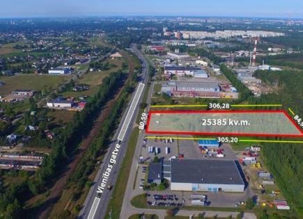 Terreno per 1 400 000 euro a Riga, Lettonia