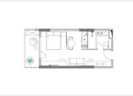 Flat for 54 061 euro in Batumi, Georgia