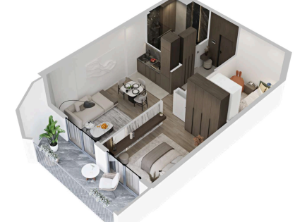 Appartamento per 52 073 euro a Batumi, Georgia