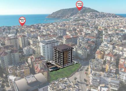 Apartment für 165 000 euro in Alanya, Türkei