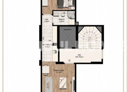 Attico per 413 000 euro a Istanbul, Turchia