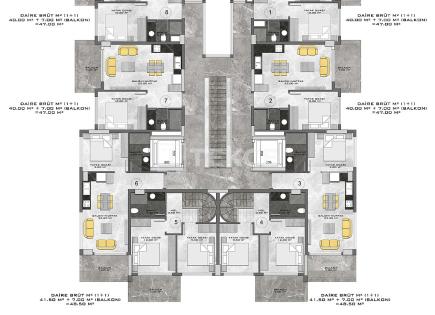 Penthouse für 750 000 euro in Alanya, Türkei