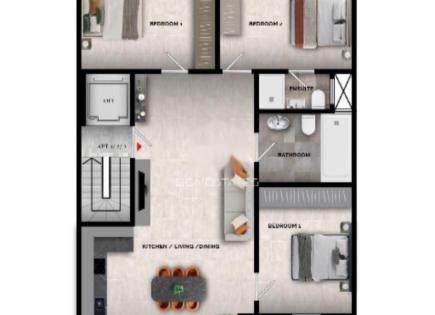 Flat for 334 000 euro in Birzebbuga, Malta