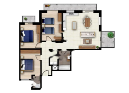 Flat for 298 000 euro on Gozo, Malta