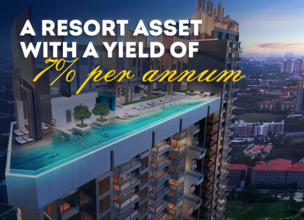 Flat for 322 542 euro in Pattaya, Thailand