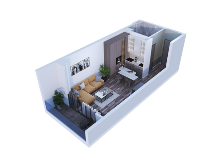 Appartement pour 54 861 Euro à Batoumi, Géorgie