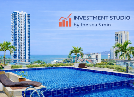 Appartamento per 32 500 euro a Pattaya, Thailandia